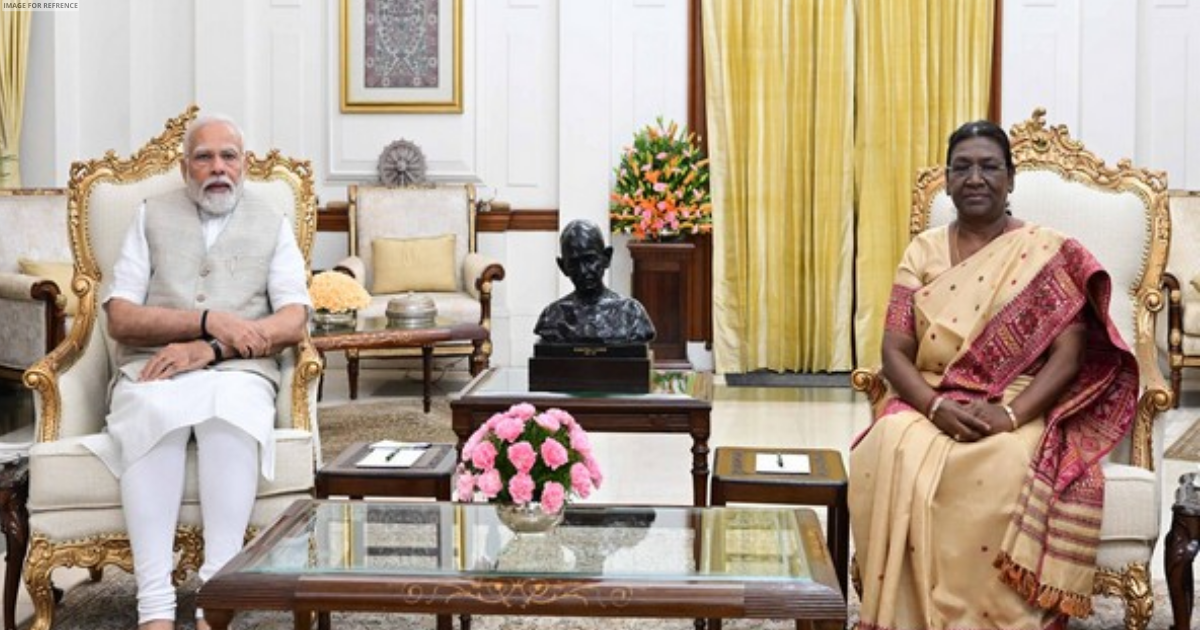 PM Modi calls on President Murmu, hails success of India’s Chandrayaan-3 mission